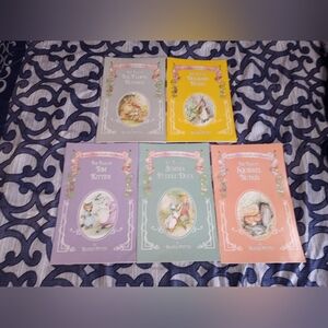 Vintage 1993 BEATRIX POTTER Jumbo Book Collection X5